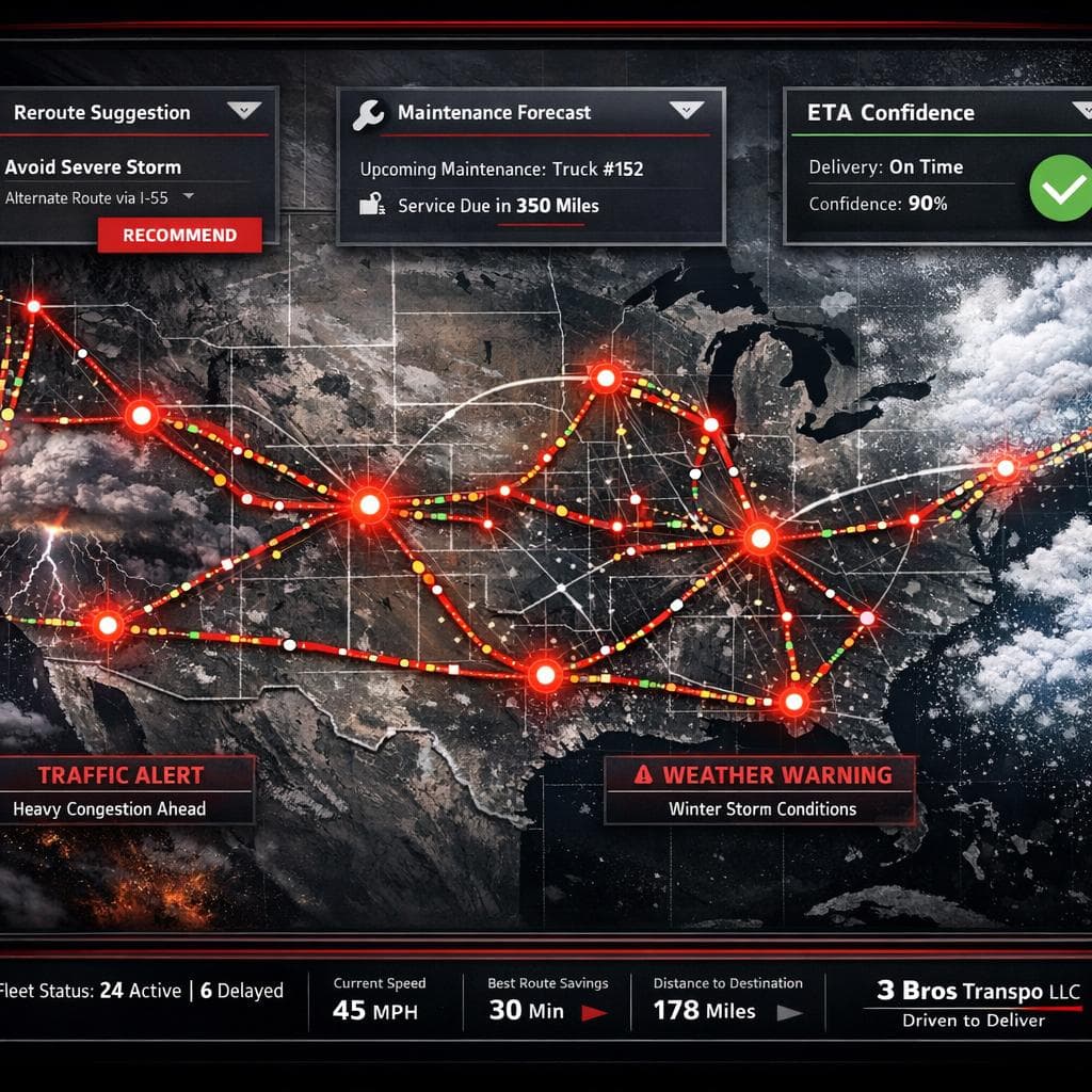 AI-powered load matching